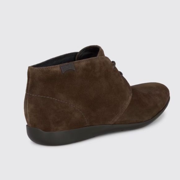 Camper Mens Mauro Brown Suede Leather Lace-up Ankle Chukka Boot Size 44 - Picture 2 of 10